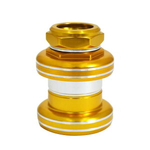 YST Old School BMX 1 Threaded Bike Headset 32.5 cups 26.4mm, Gold, YT2882