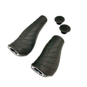 VELO(�x��) ERGO LOCK ON GRIP SINGLE SHIFT�p ALL BLACK GP-VL-M005