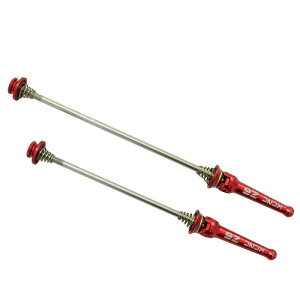 KCNC Z6 KQR Road Stainless Axle Hub Skewer, Red, KQR-04-RD-R, SK2114