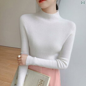 一線の 成 衣の 新型の シームレスな 半 高 襟の カシミヤの シャツの 女性の カシミヤの 修身は 底の ガードルの 中で セーターの 秋冬を 掛けます。