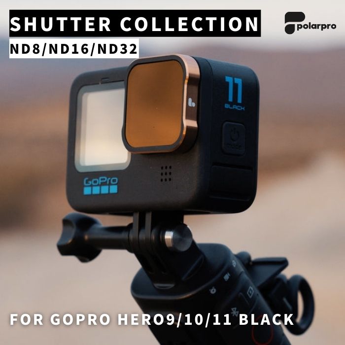 楽天市場】PolarPro GoPro HERO9/10/11/12 NDフィルター3枚セット (ND8