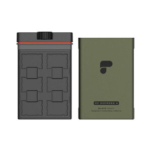 PolarPro Slate �������[�J�[�h�P�[�X Edition II �B�e���f�B�A ���[ SD / CF Express A / CF Express B �A���~�j�E�����O�� �V���R���K�X�P�b�g�V�[�� �ϏՌ��� �ό� �G���X�g�}�[���J�[�h���[�g���C