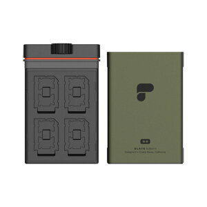 PolarPro Slate �������[�J�[�h�P�[�X Edition II �B�e���f�B�A ���[ SD / CF Express A / CF Express B �A���~�j�E�����O�� �V���R���K�X�P�b�g�V�[�� �ϏՌ��� �ό� �G���X�g�}�[���J�[�h���[�g���C