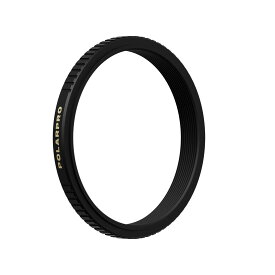 PolarPro FUJIFILM X100VI用 49mmフィルターアダプター 真鍮製 トリムリング 純正レンズキャップとの互換性