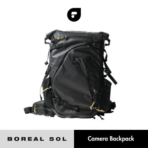 PolarPro Boreal 50L �J�����o�b�N�p�b�N ��e�� 600D�|���G�X�e�� DWR�R�[�e�B���O ���݌v 45kg�̕��׃e�X�g�ς�