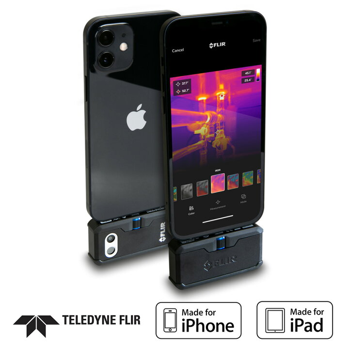 楽天市場 Flir One Pro Iphone Ipad対応 スマホ赤外線サーモグラフィーカメラ 国内正規品 Skylink Japan