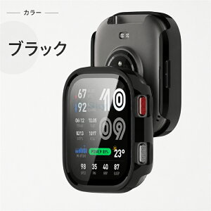 Amazfit Bip Max �ی�J�o�[ �K���X��� Amazfit Bip Max �N���A�P�[�X Amazfit Bip Max �P�[�X �X�}�[�g�E�H�b�` �h�� �v���X�`�b�N+�����K���X �t���ی� �����h�~ �A�}�Y�t�B�b�g �r�b�v �}�b�N�X �t�B