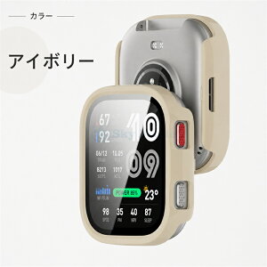 Amazfit Bip Max �ی�J�o�[ �K���X��� Amazfit Bip Max �N���A�P�[�X Amazfit Bip Max �P�[�X �X�}�[�g�E�H�b�` �h�� �v���X�`�b�N+�����K���X �t���ی� �����h�~ �A�}�Y�t�B�b�g �r�b�v �}�b�N�X �t�B