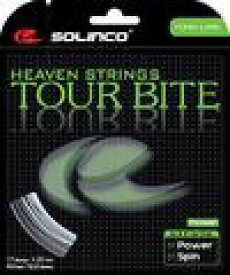 【中古】【輸入品・未使用】Solinco Tour Bite 4面ポリエステル(ポリエステル) 18ゲージ/ 1.15mm テニスラケットストリングセット 2パック (注文ごとに8セット) - スピン、