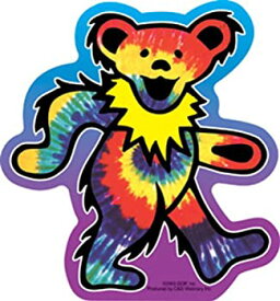 【中古】【輸入品・未使用】GRATEFUL DEAD Tie Dye Bear%カンマ% Officially Licensed Original GDP Inc.%カンマ% Artwork%カンマ% High Quality%カンマ% 5%ダブルクォーテ% x 4.5%ダブルクォーテ%