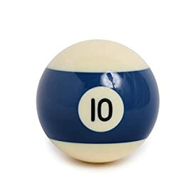 【中古】【輸入品・未使用】Aramith プレミア プールキュー 交換用ボール 2 1/4インチ - ボール番号を選択 (#10)