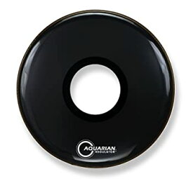 【中古】【輸入品・未使用】Aquarian Drumheads RPT22BK Regulator Black 60cm Bass Drum Head%カンマ% gloss black