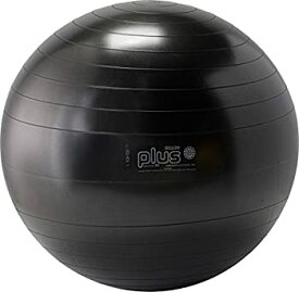 【中古】【輸入品・未使用】Gymnic Plus Burst-Resistant Exercise Ball%カンマ% Black (65 cm) by Gymnic