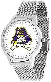 【中古】【輸入品・未使用】East Carolina Pirates - メッシュステートメントウォッチ - シルバーバンド