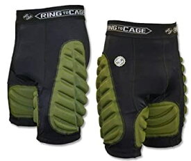 【中古】【輸入品・未使用】Combat Padded Compression Short for Muay Thai%カンマ% MMA%カンマ% Kickboxing