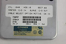 【中古】【輸入品・未使用】CONNER CFS541A 540MB ハードドライブ。