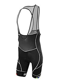 【中古】【輸入品・未使用】De SotoスポーツMen 's Riviera fli-fly tri-bib (rtb3?) M ブラック