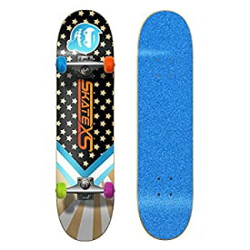 【中古】【輸入品・未使用】SkateXS 初心者用 スターボード ストリート スケートボード