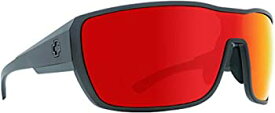 【中古】【輸入品・未使用】Spy TRON 2 Matte Black - Happy Gray Green W/Red Spectra 141 New Unisex Sunglasses