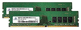 【中古】【輸入品・未使用】Adamanta 16GB (2x8GB) デスクトップメモリアップグレード HP DDR4 2133Mhz PC4-17000 Unbuffered DIMM 2Rx8 CL15 1.2v Notebook DRAM