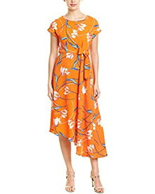 【中古】【輸入品・未使用】Donna Morgan DRESS レディース US サイズ: 6 カラー: オレンジ
