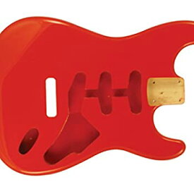 【中古】【輸入品・未使用】WD STRAT BODY FIESTA RED エレキギター エレクトリックギター （並行輸入）