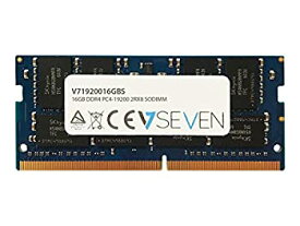 【中古】【輸入品・未使用】V7 16GB DDR4 2400MHz CL17 SO DIMM PC4-19200 1.2V PC内蔵メモリ（V71920016GBS）