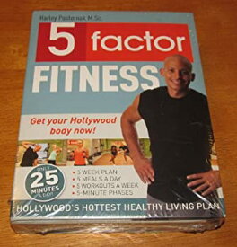 【中古】【輸入品・未使用】5-Factor Fitness (3 DVD Set & Meal Plan)