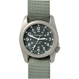 【中古】【輸入品・未使用】Bertucci A-2T ヴィンテージチタングリーンダイヤル メンズ腕時計 #12030
