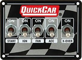 【中古】【輸入品・未使用】QuickCar Racing Products 50-1711 ダートカーシリーズ 配線済みスイッチパネル