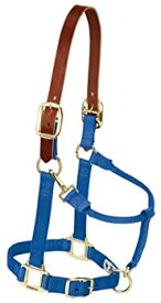 【中古】【輸入品・未使用】(Average Horse%カンマ% Blue) - Weaver Leather Breakaway Original Adjustable Chin and Throat Snap Halter