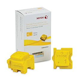 【中古】【輸入品・未使用】Genuine Xerox Yellow Solid Ink Sticks for the Xerox ColorQube 8700 (2 pcs/Box)%カンマ% 108R00992 by Xerox
