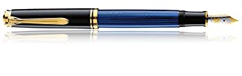 PELIKAN Souveran 600 Gt Medium Point Fountain Pen%ｶﾝﾏ% Black Blue (995324) by Pelikan