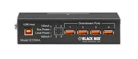 【中古】【輸入品・未使用】Black Box Industrial-Grade USB Hub%カンマ% 4-Port by Black Box
