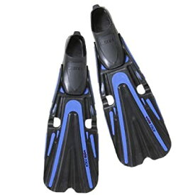 【中古】【輸入品・未使用】Mares Volo Race Full Foot Scuba Diving Fins%カンマ% Black/Blue%カンマ% Size 6.5-7.5