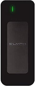 【中古】【輸入品・未使用】Glyph 525 GB Atom USB 3.1 Type-C External Solid State Drive - Black