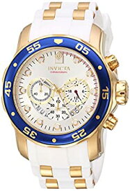 【中古】【輸入品・未使用】Invicta Men &apos;s &apos; Pro Diver &apos; Quartzステンレススチールand Silicone Casual Watch %カンマ% Color : White ( Model : 20293?)