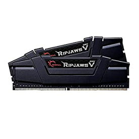 【中古】【輸入品・未使用】[G.Skill] [16GB (2 x 8GB) Ripjaws V Series DDR4 PC4-25600 3200MHz Desktop Memory