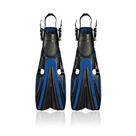 【中古】【輸入品・未使用】New Mares Volo Power Scuba Diving Fins - Blue (Size Regular 9-11) by Mares