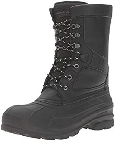 【中古】【輸入品・未使用】Kamik Men's NationPro Snow Boot%カンマ% Black%カンマ% 12 M US