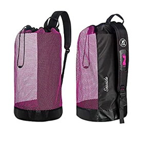 【中古】【輸入品・未使用】(Pink) - XS Scuba Seaside Pro Mesh Bag