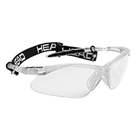 【中古】【輸入品・未使用】HEAD ラケットボールゴーグル - Icon Pro 曇り止め 傷防止 保護アイウェア UV保護