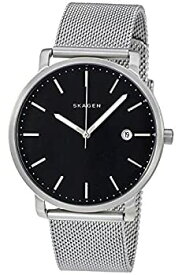 【中古】【輸入品・未使用】Skagen メンズ Hagen 3針 日付 シルバー ステンレススチール 腕時計 SKW6314