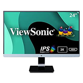 【中古】【輸入品・未使用】ViewSonic VX2478-SMHD 24 IPS WQHD 1440p Frameless LED Monitor HDMI%カンマ% DisplayPort by ViewSonic