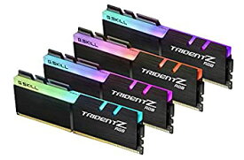 【中古】【輸入品・未使用】F4-3200C16Q-32GTZR　32GB G.Skill DDR4 TridentZ RGB 3200Mhz PC4-25600 CL16 1.35V Quad Kit (4x8GB)