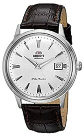 【中古】【輸入品・未使用】Orient Men's nd Generation Bambino 40.5mm Brown Leather Band Steel Case Automatic Analog Watch FAC00005W