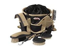 【中古】【輸入品・未使用】(Black/Beige) - Grooming Kit