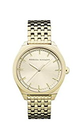 【中古】【輸入品・未使用】Rebecca Minkoff Women's Quartz Watch with Stainless Steel Strap%カンマ% Gold%カンマ% 17 (Model: 2200326)