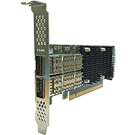 【中古】【輸入品・未使用】2-port 40/50/100GbE Low Profile Server Offload Adapter%カンマ% PCI-E x16 Gen 3%カンマ% QSFP28 connector