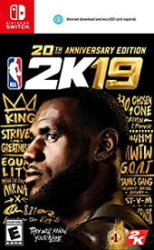 【中古】【輸入品・未使用】NBA 2K19 - 20th Anniversary Edition (輸入版:北米) - Switch